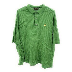 Bobby‎ Jones Masters Golf Polo Shirt Men’s Size XL Large Green Striped